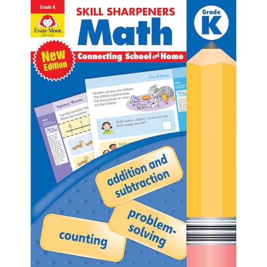 Evan-Moor Educational Publishers Skill Sharpeners: Math, Grade K